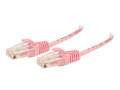 C2G CAT6 UTP Snagless Slim Patch Cable, Pink, 1ft, 01190, 34347969, Cables C2G CAT6 UTP Snagless Slim Patch Cable, Pink, 1ft, 01190, 34347969, Cables