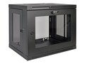 Tripp Lite SmartRack 9U Wall-Mount Standard-Depth Rack Enclosure Cabinet, SRW9UG, 27719218, Racks & Cabinets