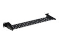 Kendall Howard 1U Cable Lacing Shelf, 1903-1-200-01, 17027912, Rack Cable Management