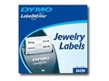DYMO White Jewelry Labels, 30299, 4813439, Paper, Labels & Other Print Media DYMO White Jewelry Labels, 30299, 4813439, Paper, Labels & Other Print Media