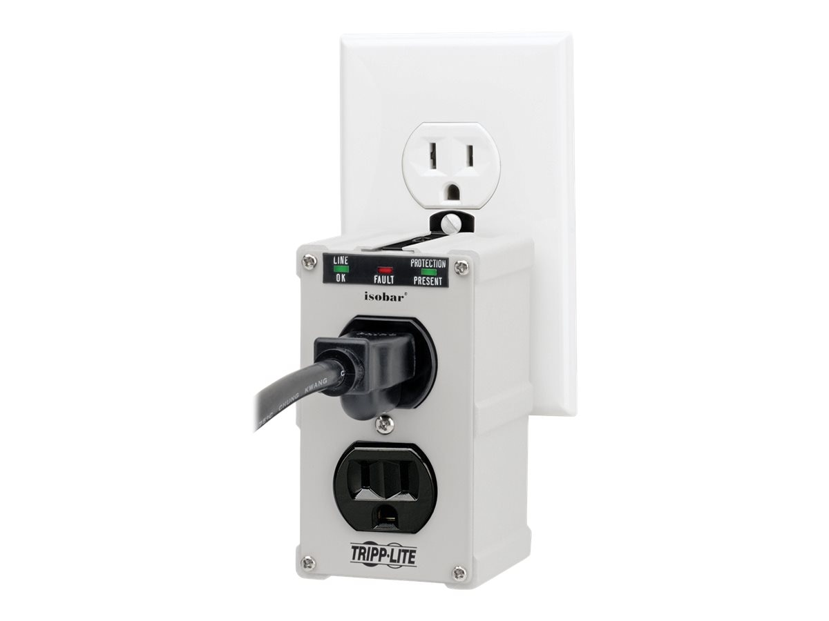 Tripp Lite Isobar Ultra Surge (2) Outlet Direct Plug-In 1410