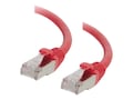 C2G Cat6 Snagless Shielded (STP) Network Patch Cable - Red, 6, 00983, 16459123, Cables C2G Cat6 Snagless Shielded (STP) Network Patch Cable - Red, 6, 00983, 16459123, Cables