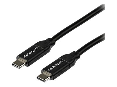 StarTech.com USB-C to USB-C M M Cable with 5A PD, 2m, USB2C5C2M, 35715321, Cables