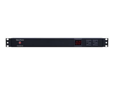 CyberPower Metered PDU 120V 20A 1U RM 5-20P Input 15ft Cord (14) 5-20R Outlets, RoHS, PDU20M2F12R, 11263949, Power Distribution Units