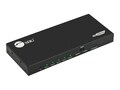 Siig 4 Port HDMI 20 HDR Splitter, CE-H26C11-S1, 41161976, Video Converters, Extenders & Splitters