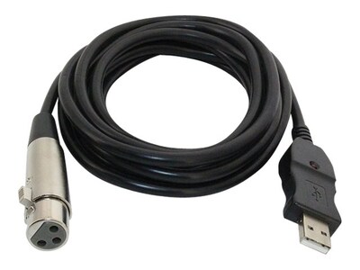 B3E 9FT XLR USB ADAPTER CABLE, 760XU, 41487715, Cables