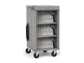 Bretford Manufacturing 30-Unit Slim Pro CUBE Cart w  Opti-Sense - Charcoal, TVCSPD30PS-CK                 , 42099475, Computer Carts