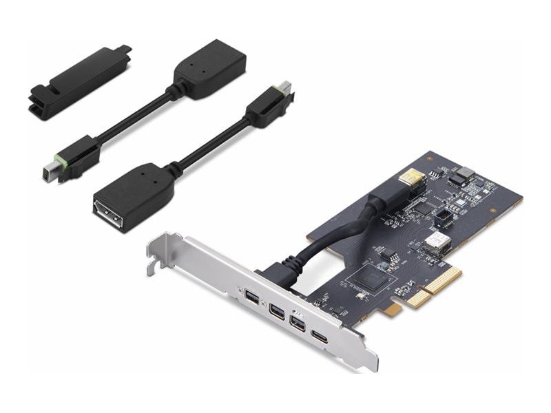 Lenovo Thinkstation Thunderbolt 4 Pcie Expansion Card With Hp 4xf1l53431