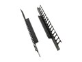 Eaton SmartRack Vertical Cable Manager for 42U, 45U and 48U Enclosures - Multiple Short Fingers, Black, SRCABLEVRTS                   , 42024107, Rack Cable Management