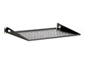 Kendall Howard 1U 12 Vented Light Duty Rack Shelf, LDRS1U12V, 38030387, Rack Mount Accessories