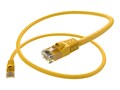 UNC CAT6 UTP Snagless Patch Cable, Yellow, 8ft, PC6-08F-YLW-S, 41122850, Cables