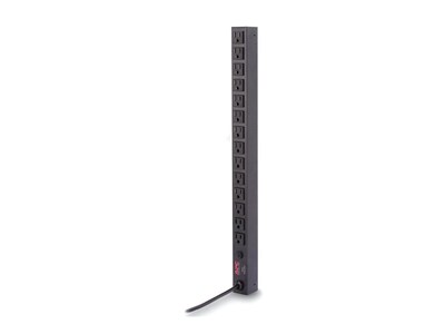 APC Rack PDU Basic 0U 15A 100 120V (14) 5-15R Outlets, AP9567, 440255, Power Distribution Units