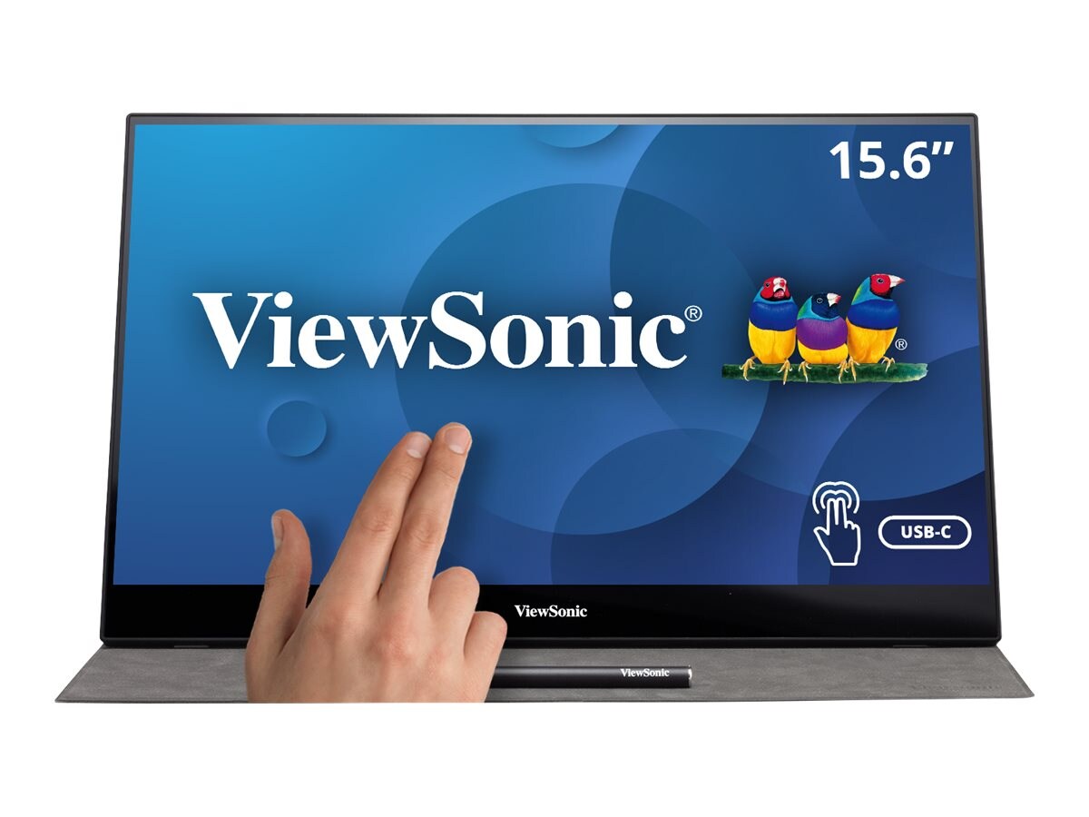 ViewSonic 15.6" TD1655 Full HD LED-LCD Touchscreen Monitor (TD1655)