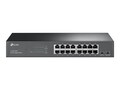 TP-LINK 16-Port 10 100 1000Mbps Gigabit 13 Rackmountable Switch, 32Gbps Capacity, TL-SG1016D, 13685934, Network Switches
