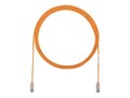 Panduit CAT6 28AWG UTP Copper Patch Cable, Orange, 10ft, UTP28SP10OR, 41053184, Cables