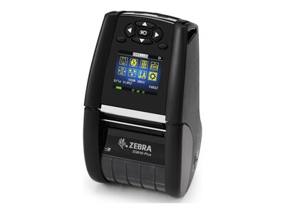 Zebra ZQ610 Plus DT 2 48MM English Latin Fonts ZPL Dual 802.11AC BT4.X DT Linered Printer w  Belt Clip, ZQ61-AUWA004-00, 41538258, Printers - Label