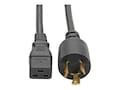 Tripp Lite 6ft. Cable 12AWG Heavy Duty-P S C19 to L6-20P, P040-006, 13173779, Power Cords Tripp Lite 6ft. Cable 12AWG Heavy Duty-P S C19 to L6-20P, P040-006, 13173779, Power Cords