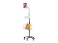 CTA Digital Heavy-Duty Gooseneck Floor Stand with VESA Plate and Storage Basket for 7-14 Tablets, PAD-HFSVU, 36850525, Mounting Hardware - Miscellaneous CTA Digital Heavy-Duty Gooseneck Floor Stand with VESA Plate and Storage Basket for 7-14 Tablets, PAD-HFSVU, 36850525, Mounting Hardware - Miscellaneous