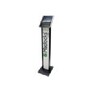 Compulocks Open Box Executive Enclosure Kiosk w  BrandMe Floor Stand for iPad 2 3 4, Air, Air 2, Pro 9.7, iPad 9.7, 140B213EXENB, 41761400, Locks & Security Hardware