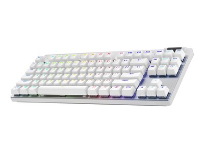 Logitech Logi G ProX Wrls Game KB Wht, 920-012143, 41693034, Keyboards & Keypads