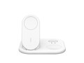 Belkin 15W 3-in-1 Foldable Wireless Qi2 Charging Pad for iPhone, Apple Watch, Airpods - White, WIZ029TTWH                    , 41811776, Battery Chargers