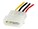 StarTech.com LP4POWEXT12 Image 3 from Right-angle