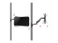Siig High Premium Aluminum Gas Spring Wall Mount - Single Monitor, CE-MT2L12-S1, 35932342, Stands & Mounts - Desktop Monitors