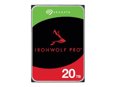 Seagate 20TB IronWolf Pro NAS SATA 6Gb s 3.5 Internal Hard Drive - Unlimited Bay Support, ST20000NT001, 41536417, Hard Drives - Internal Seagate 20TB IronWolf Pro NAS SATA 6Gb s 3.5 Internal Hard Drive - Unlimited Bay Support, ST20000NT001, 41536417, Hard Drives - Internal