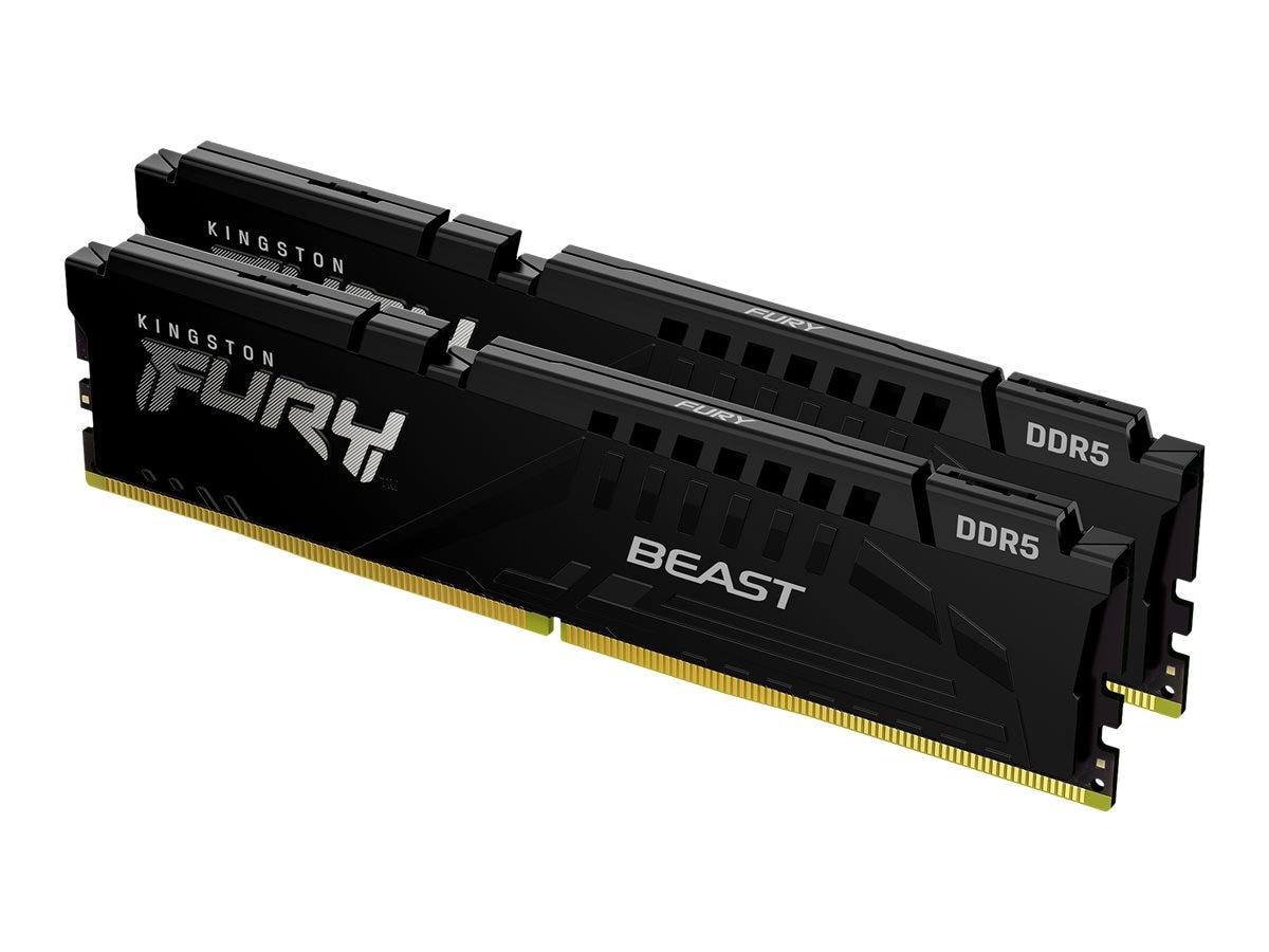 Buy Kingston FURY Beast Black 64GB PC5-41600 288-pin DDR5 SDRAM at