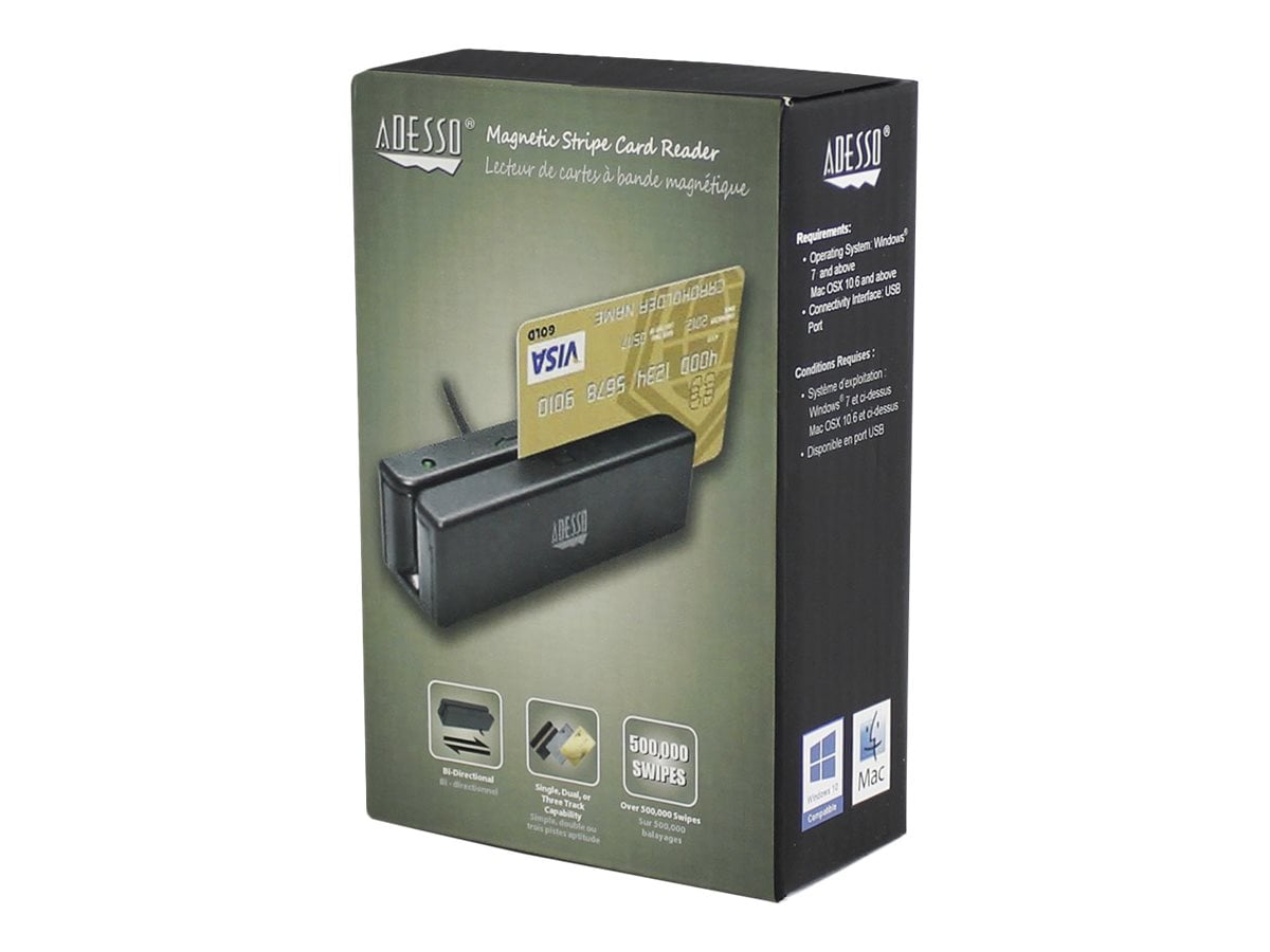 Bi-Directional Swipe Reading MSR90 Magnetic Card Reader Office Products for Mac OS Bi-Directional Swipe Reading MSR90 Magnetic Card Reader Office Products for Mac OS