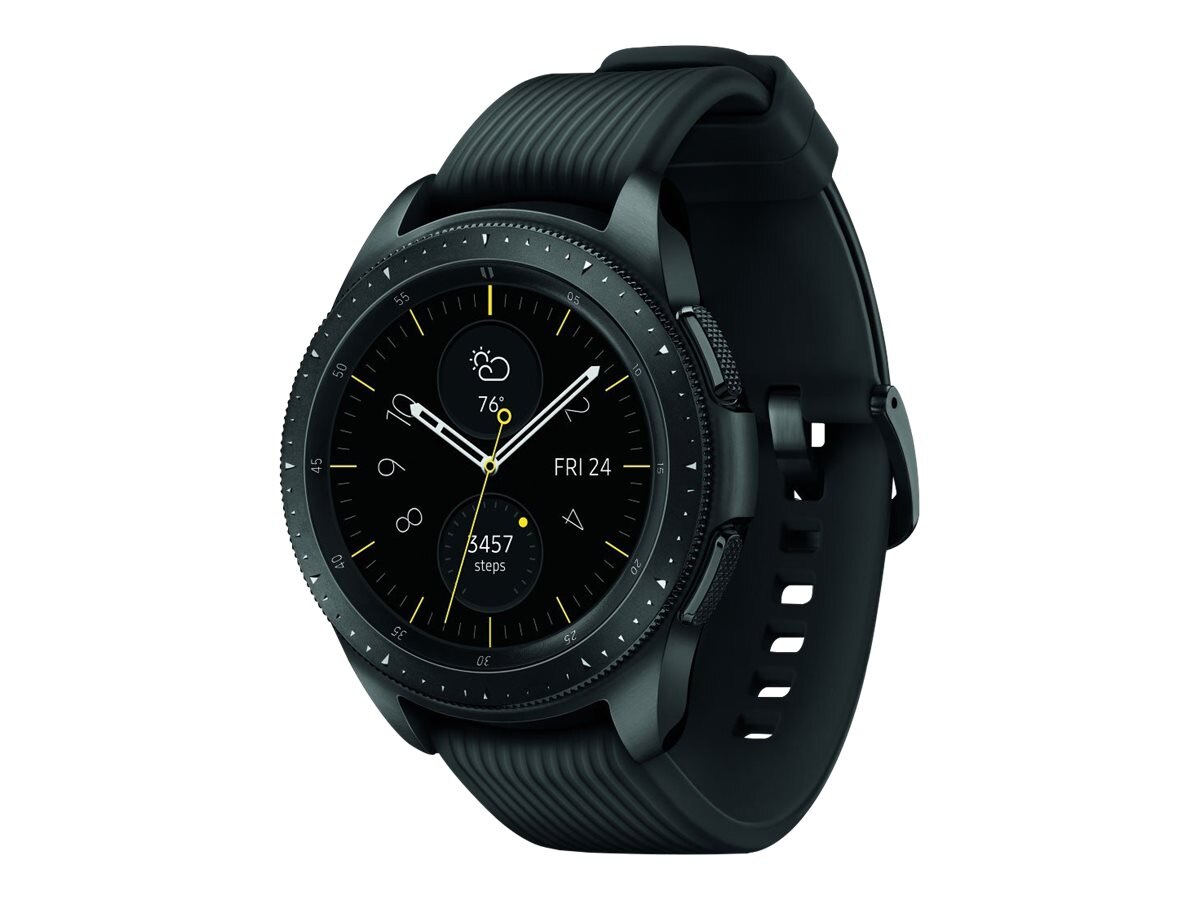 skandale loyalitet Inficere Samsung Galaxy Watch, 42mm, T-Mobile, Black (SM-R815UZKAXAR)