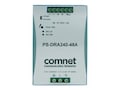 Comnet 48VDC 240W 5A DIN High Temp -40 to +71 Degrees C for PoE Power Supply, PS-DRA240-48A, 31176105, Power Supply Units (internal)