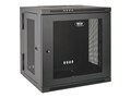 Tripp Lite SmartRack 12U UPS-Depth Wall-Mount Rack Enclosure Cabinet, Hinged Back, Black, SRW12USDP, 31399149, Racks & Cabinets