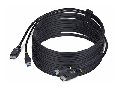 StarTech.com 4K 60Hz DisplayPort and USB 5Gbps KVM Cable, 10ft, DU12210-KVM-CABLE             , 41954882, Cables