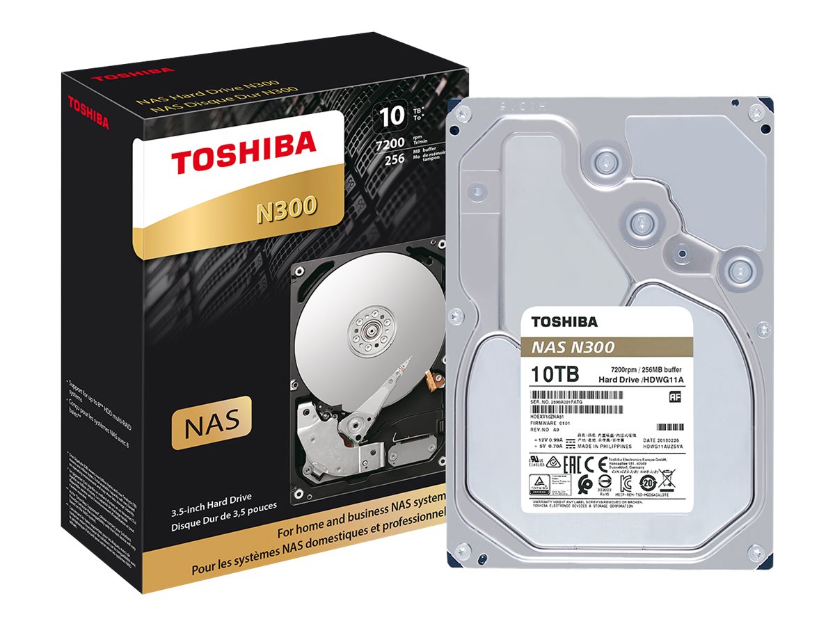 Toshiba N300 NAS Internal HDD - Thumbnail 5