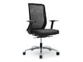 Ergotech IKU CHAIR WITH BLACK FRAME, RA, IKU-B-M1H-JET-S1PB, 41682483, Furniture - Miscellaneous Ergotech IKU CHAIR WITH BLACK FRAME, RA, IKU-B-M1H-JET-S1PB, 41682483, Furniture - Miscellaneous