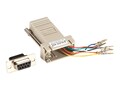 Black Box RJ45 to DB9 Modular Adapter Kit, Gray, FA4509F-GY, 8836591, Adapters & Port Converters Black Box RJ45 to DB9 Modular Adapter Kit, Gray, FA4509F-GY, 8836591, Adapters & Port Converters