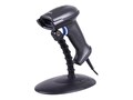 Unitech MS836 Barcode Scanner, 1D Laser, USB, Hands-Free Stand , MS836-SUCB00-SG, 34887990, Bar Code Scanners