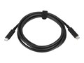 Lenovo USB-C to USB-C M M Cable, Black, 2m, 4X90Q59480, 35115449, Cables