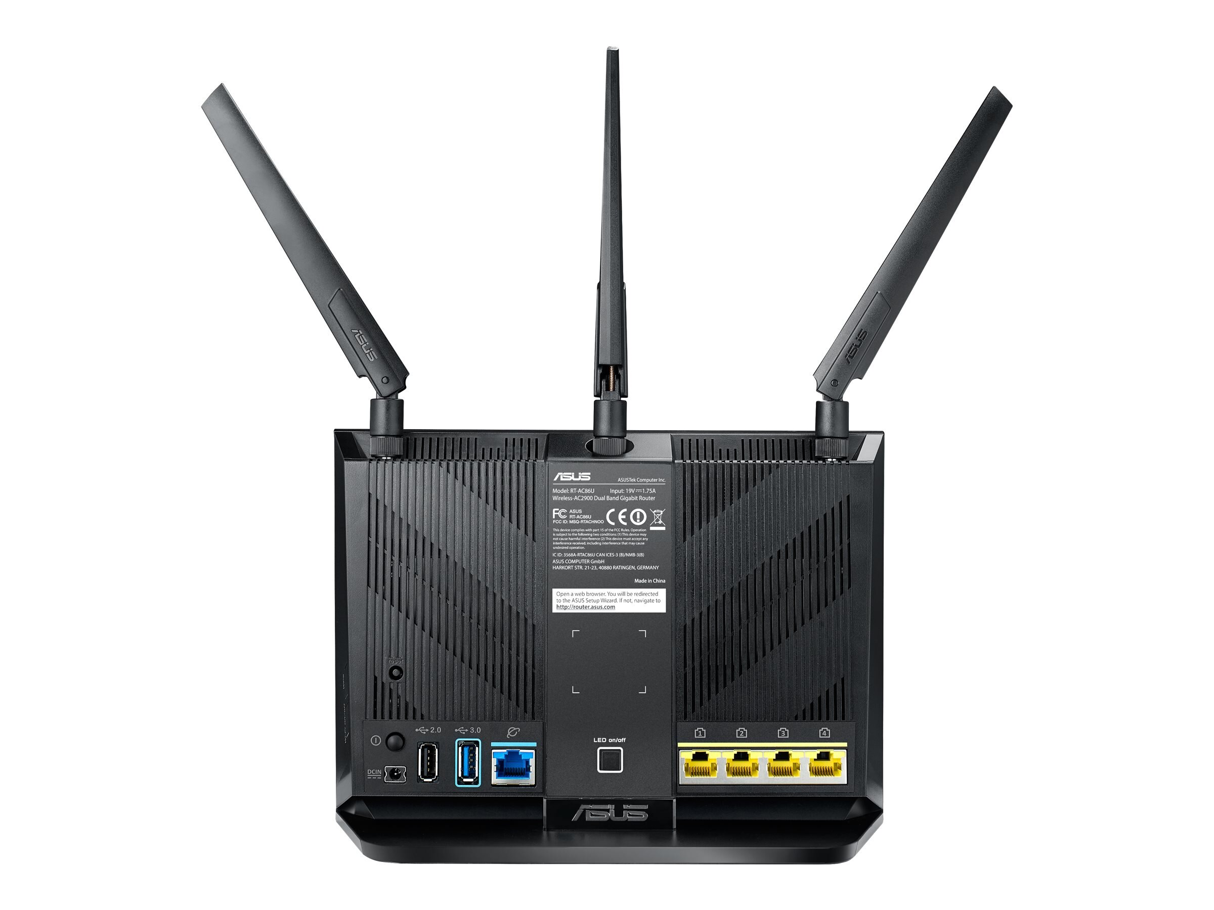 lift Scully Doctor Asus AC2900 Wireless Router w 4-Port GbE LAN, USB 3.1 (RT-AC86U)