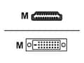 ViewSonic HDMI to DVI Cable for VX2835WM, 1.8m, CB-00008948, 15676097, Cables