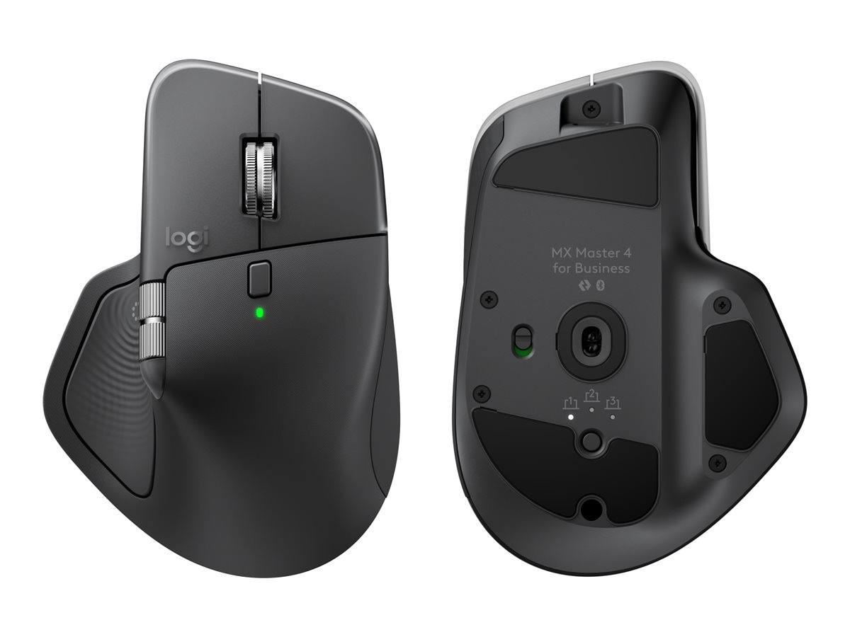 Logitech MX Master 4 Wireless Mouse for Business - Graphite (910