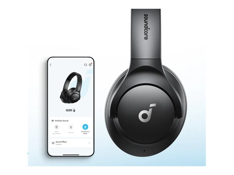 Anker SoundCore Q20i Hybrid Active Noise Cancelling Headphones - Thumbnail 3
