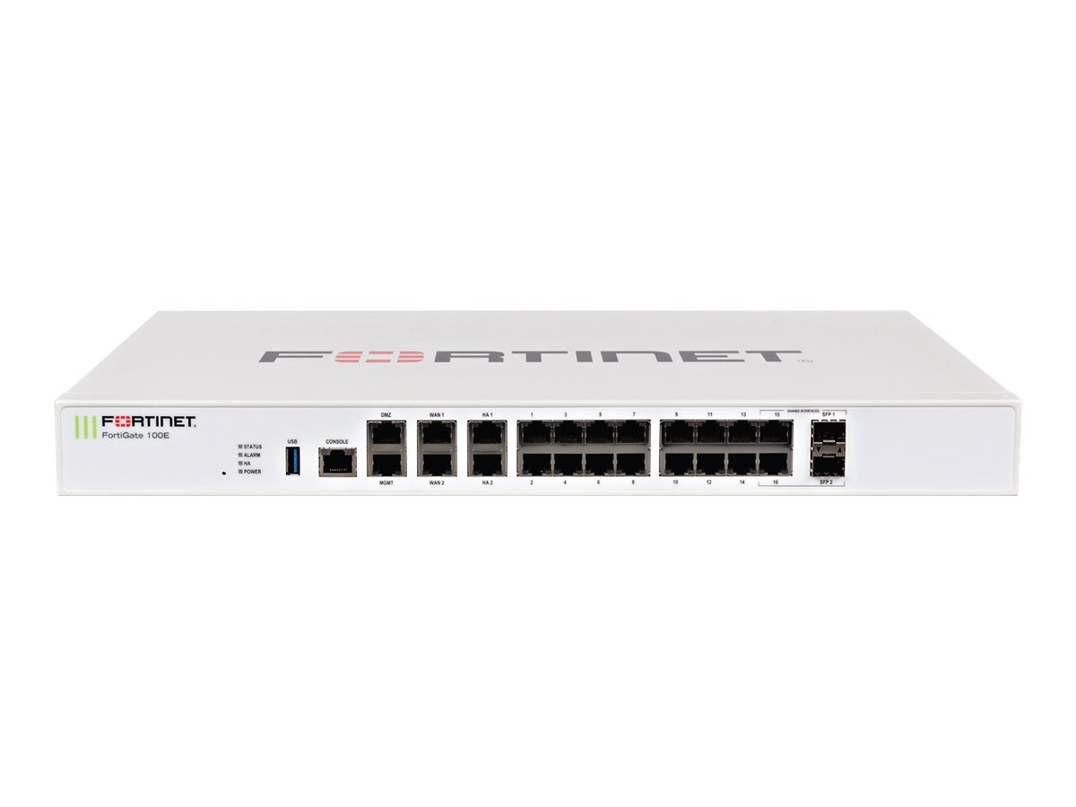 Fortinet FortiGate 101E w 24x7 FC & FG (5 Years) (FG-101E-BDL-950-60)