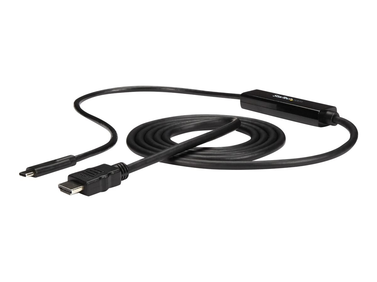StarTech.com 4K 30Hz Thunderbolt 3 4 Compatible USB-C to HDMI (CDP2HDMM2MB)
