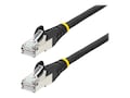 StarTech.com CAT6A LSZH 10GbE 500MHz 100W S FTP PoE Snagless Patch Ethernet Cable, Black, 15ft, NLBK-15F-CAT6A-PATCH, 41547239, Cables StarTech.com CAT6A LSZH 10GbE 500MHz 100W S FTP PoE Snagless Patch Ethernet Cable, Black, 15ft, NLBK-15F-CAT6A-PATCH, 41547239, Cables