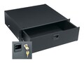 L-Com 3SP Text Drawer W Lock , TD3LK, 37009981, Rack Mount Accessories
