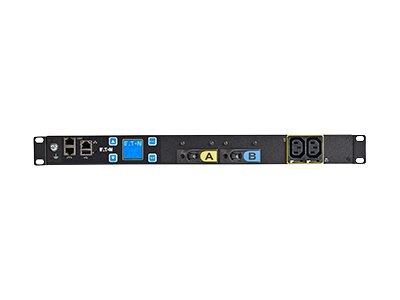 Eaton Monitored ePDU 24A 1U L6-30P Input (8) C13 (4) C19 Outlets, EMIT04-10, 31649566, Power Distribution Units