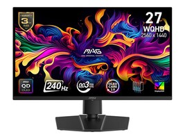 MSI Computer MAG271QPQDOLEDX24              Main Image from Front