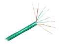 CP Technologies ClearLinks Bulk Cat6 550MHz UTP PVC Stranded Cable, Green, 1000ft, C6-207-4P-GR, 13360540, Cables CP Technologies ClearLinks Bulk Cat6 550MHz UTP PVC Stranded Cable, Green, 1000ft, C6-207-4P-GR, 13360540, Cables